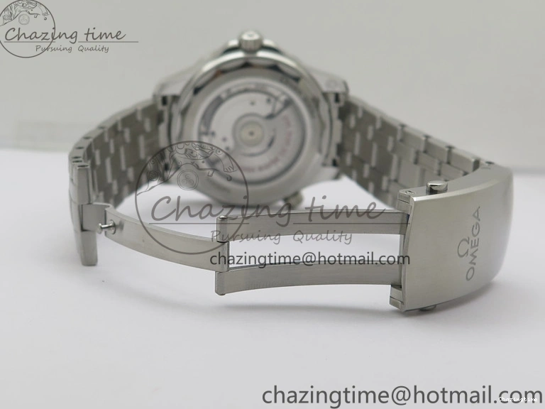 0324 Seamaster Diver 300M ORF 1:1 Best Edition Blue Ceramic Gray Dial on SS Bracelet A HighQuality 7867